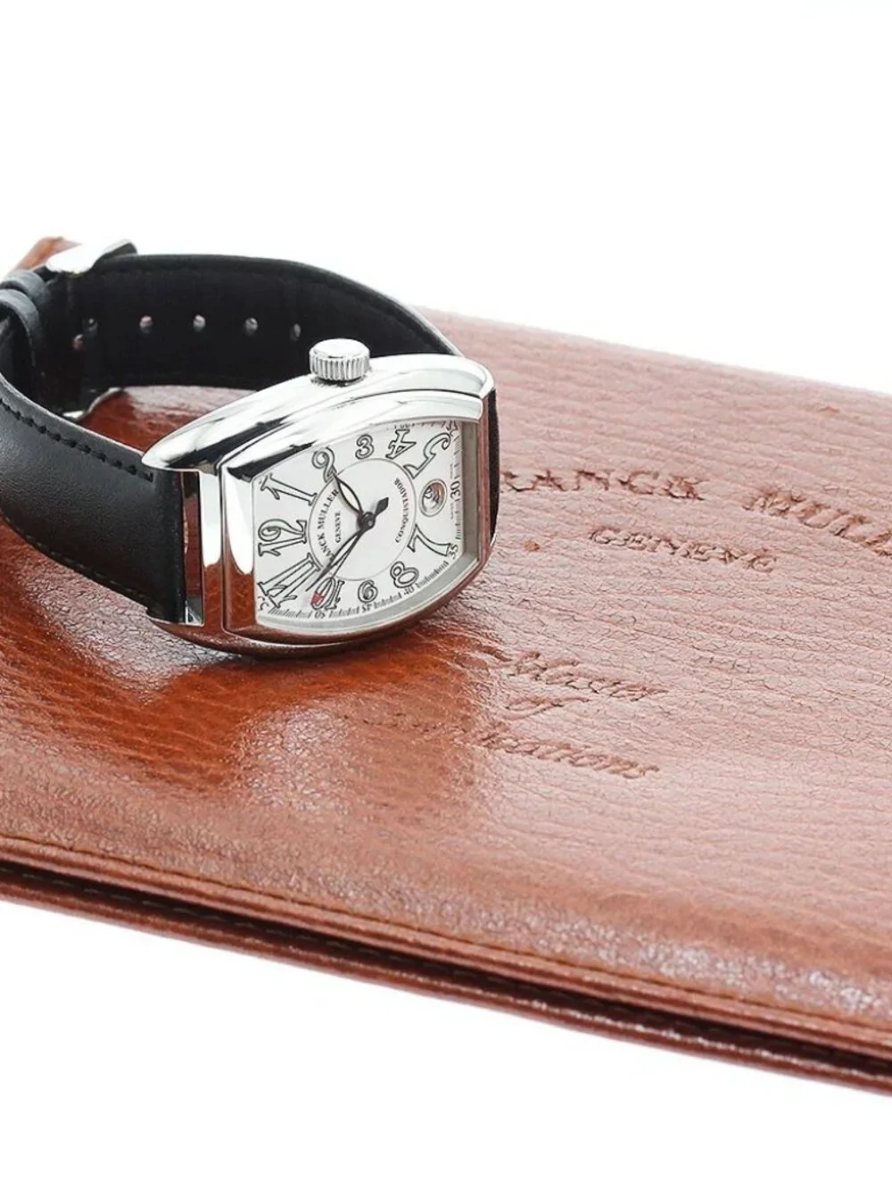 FRANCK MULLER Conquistador 8000SC Date Silver Dial Automatic Men's Watch_955453
